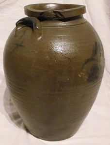 Virginia Salt-Glazed Stoneware Storage Jar